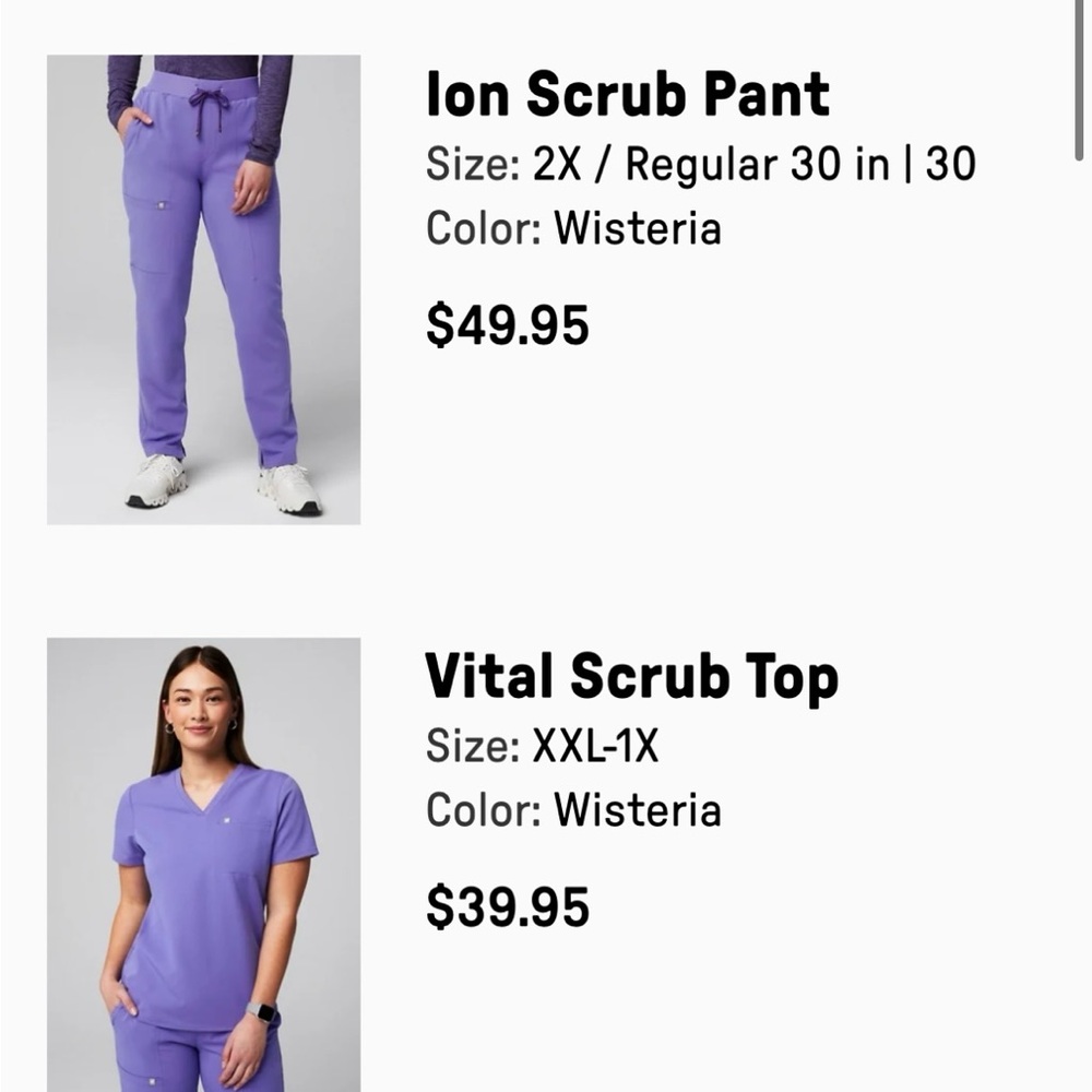 Fabletics scrubs